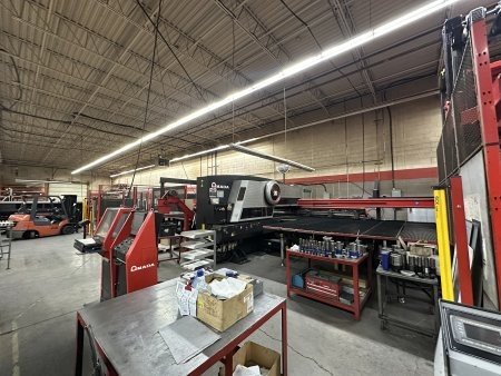33 TON AMADA ELMK3610NT,4000 WATT,60 X 100 ,AS III AUTOMATED TOWER,MFG:2012