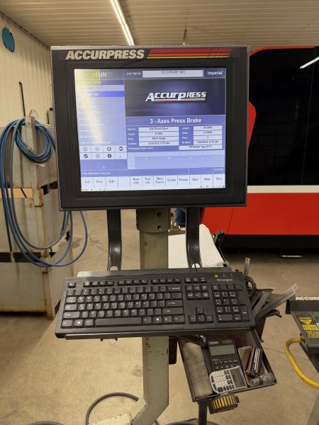 250 TON X 12' ACCURPRESS ADVANTAGE 725012, 3-AXIS ETS-3000(2022)MFG:2008