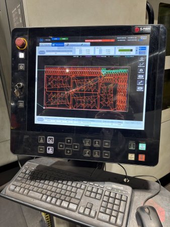 8000 WATT MITSUBISHI ML-3015 GX-F80D FIBER LASER,MANUFACTURED:2020