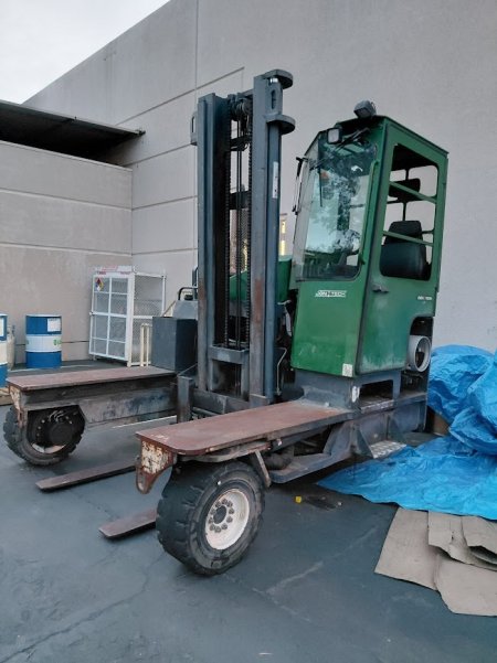 10,000 lb Combilift C10000XL Side loader/Bi-Directional Forklift,Mfg:2014