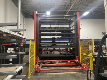 33 TON AMADA ELMK3610NT,4000 WATT,60 X 100 ,ASR 510M 6 SHELF TOWER,MFG:2008