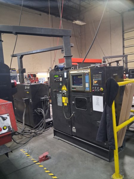 33 Ton, AMADA, VIPROS 367, FANUC O4PC,MFG:1995