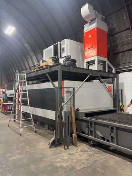 3000 WATT BYSTRONIC BYSMART FIBER 3015 LASER,MFG: 2017