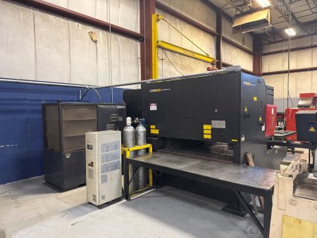 4000 WATT AMADA PULSAR 1212NT, MFG:2007, APPROX:83,000 HOURS
