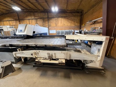 25 TON TRUMPF TRUPUNCH 5000-1600,SHEETMASTER, GRIPMASTER,MANUFACTURED:2009
