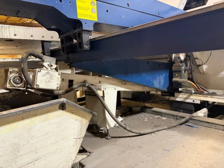 25 TON TRUMPF TRUPUNCH 5000-1600,SHEETMASTER, GRIPMASTER,MANUFACTURED:2009