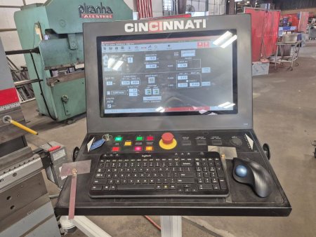 175 Ton x 12' Cincinnati 175BX10 Press Brake, 5-Axis CNC,Manufactured:12/2021