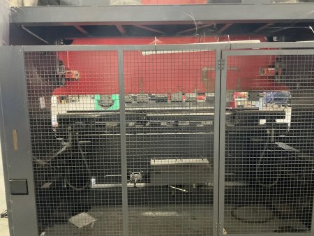 143 TON X 127 AMADA HDS-1303NT,AMNC-PC 8-AXIS SERVO-ELECTRIC, MFG:2014