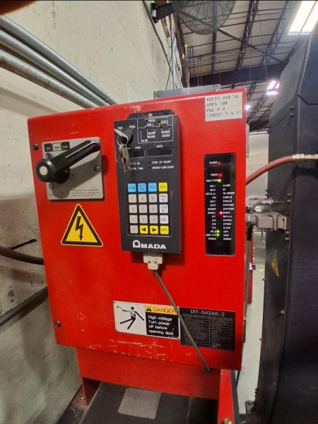80 KVA AMADA ID-40-ST INVERTER SPOT WELDER, MANUFACTURED:2002