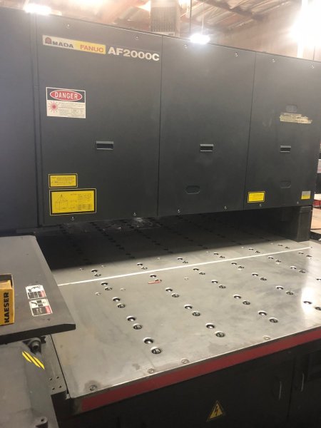 AMADA, PULSAR LC2415XLA3, 2000 WATT, 61 X 198 W/REPO ,MFG: 2000