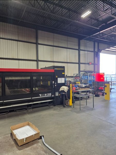 4000 WATT AMADA FOM2 RI 3015 CO2 ROTARY INDEX LASER,MANUFACTURED:2013
