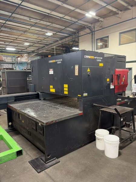 2500 WATT AMADA LC2415A4 NT CO2 LASER, MANUFACTURED:2008