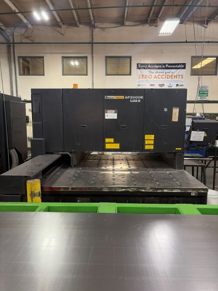 2500 WATT AMADA LC2415A4 NT CO2 LASER, MANUFACTURED:2008