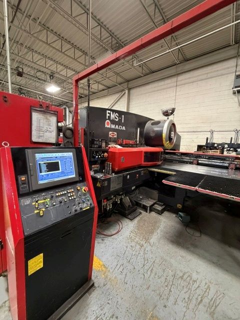33 Ton Amada EMK3610 NT Turret Punch Press, Manufactured in 2005