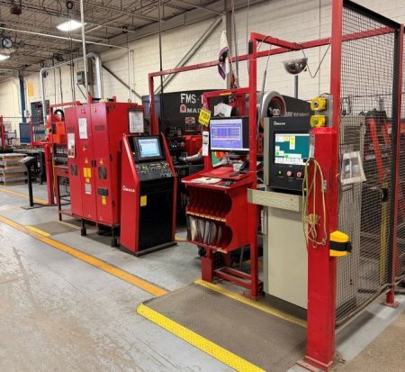 33 Ton Amada EMK3610 NT Turret Punch Press, Manufactured in 2005
