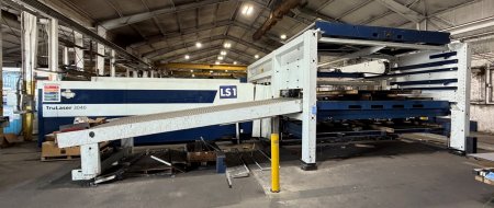 6000 WATT TRUMPF 3040 FIBER AUTOMATED FIBER LASER,MANUFACTURED: 2018