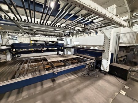 6000 WATT TRUMPF 3040 FIBER AUTOMATED FIBER LASER,MANUFACTURED: 2018