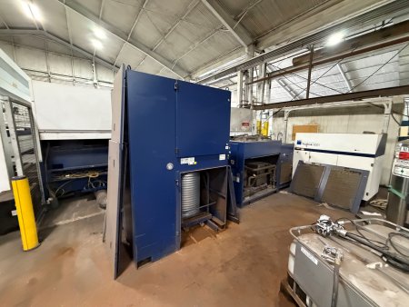 6000 WATT TRUMPF 3040 FIBER AUTOMATED FIBER LASER,MANUFACTURED: 2018