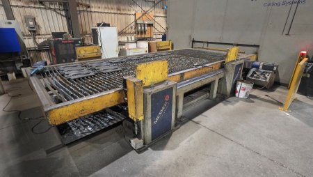 MESSER METALMASTER XCEL 6015 FIBER LASER AND PLASMA MACHINE,MFG:2015