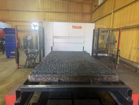 10,000 WATT MAZAK NEO 3015 FIBER LASER,NLIGHT ENGINE,MANUFACTURED:2023